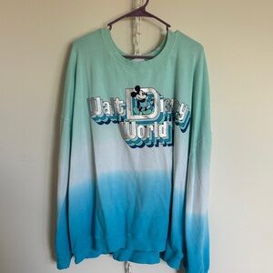 Disney Women’s Blue Crewneck Sweater